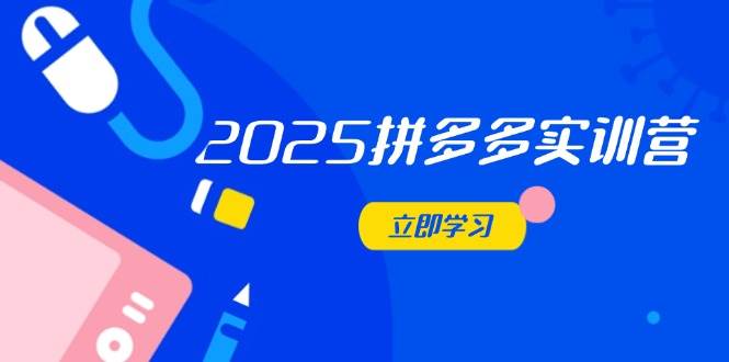 (4.30)2025拼多多实训营：深度剖析运营关键，助力电商人快速提升