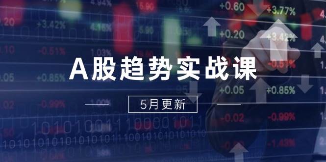 (5.20)A股趋势实战课：主力动向+政策红利，2025全年策略5月更新