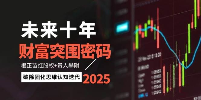 (5.8)未来十年财富突围密码：根正苗红股权+贵人攀附，破除固化思维认知迭代