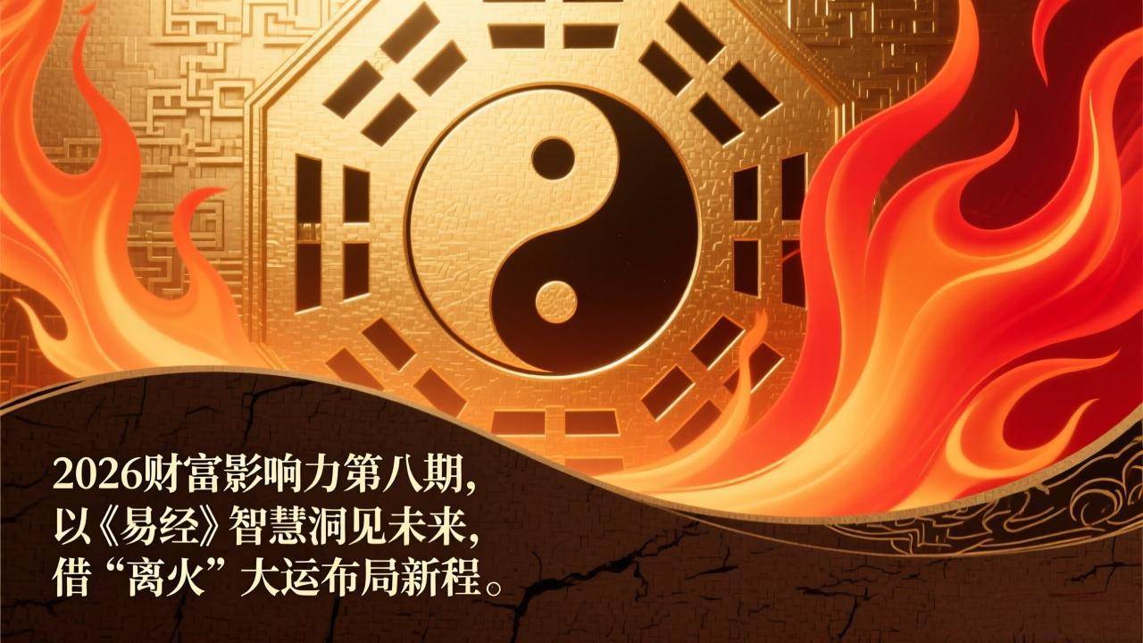 (2.20)2026财富影响力第八期，以《易经》智慧洞见未来，借“离火”大运布局新程