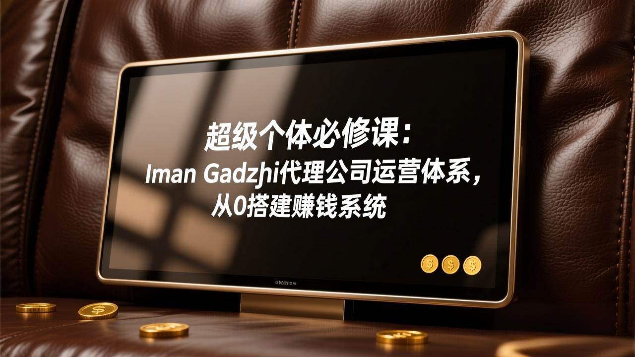 (3.6)超级个体必修课：Iman Gadzhi代理公司运营体系，从0搭建赚钱系统